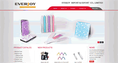 Desktop Screenshot of everjoyie.com