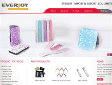 Tablet Screenshot of everjoyie.com